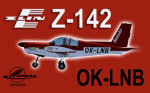 PWDT Zlín Z-142 OK-LNB (repaint) FSX / P3D