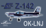 PWDT Zlín Z-142 OK-LNJ (repaint) FSX / P3D