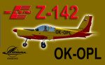PWDT Zlín Z-142 OK-OPL (repaint) FSX / P3D