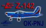 PWDT Zlín Z-142 OK-PNJ (repaint) FSX / P3D