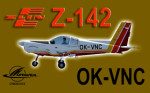 PWDT Zlín Z-142 OK-VNC (repaint) FSX / P3D