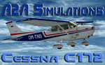 A2A Simulations C172 OM-TNB (repaint) FSX