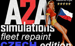 A2A Simulations C172 fleet czech edition (repaint) FSX