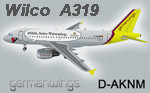 Wilco A319 Germanwings D-AKNM (repaint)