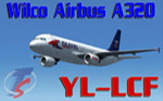 Wilco A320 Travel Service YL-LCF (repaint)