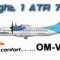 Flight 1 ATR 72-500 Confort Air OM-VRC (repaint) FS2004