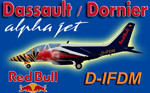 Dassault/Dornier AlphaJet RedBull D-IFDM (repaint) FS2004