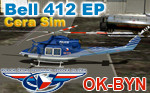 CeraSim Bell 412 EP OK-BYN (repaint) FSX