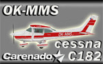 Carenado Cessna C182 OK-MMS (repaint) FS2004