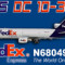 CLS DC 10-30F Federal Expres N68049 (repaint) FS2004