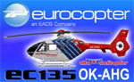 Heiko Richter EC135 Alfa Helicopter OK-AHG (repaint) FS2004