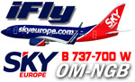 iFly B737-700W SkyEurope OM-NGB (repaint) FS2004