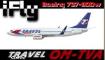 iFly B737-800W Travel Service OM-TVS (repaint) FS2004