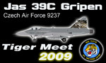 Alphasim/Jas 39C Gripen CEF 9237 (Tiger Meet 09 repaint) FS2004 / FSX