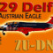 L-29 Delfín The Austrian Eagle ZU-DNW (repaint) FS2004  / FSX / P3D