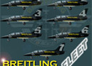 DB L-39C Albatros Breitling Team (fleet repaint) FS2004 / FSX