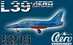 DB L-39C Albatros Czech Air Force 5219 (repaint) FS2004