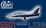 DB L-39C Albatros Czech Air Force 5501 (repaint) FS2004 / FSX