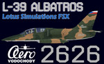 Lotus Simulation L-39 Albatros Aero Vodochody 2626 (repaint) FSX/FSX-SE/P3D