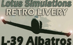 Lotus Simulations L-39 Retro Livery (repaint) FSX/FSX-SE/P3D