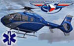 ND Eurocopter EC135 PČR OK-BYB (repaint) FSX/FSX-SE/P3D