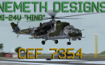 ND Mil Mi-24V "Hind" CEF 7354 (repaint) FSX