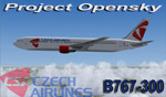 Project Opensky Boeing 767-300 CSA (fiktivní repaint) FS2004