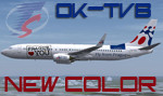 PMDG 738W Travel Service OK-TVB "Prague" (repaint) FS2004