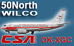 50North/Wilco CSA retro OK-XGC (repaint) FS2004