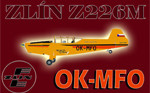 Zlín Z-226 MS OK-MFO (repaint) FS2004 / FSX